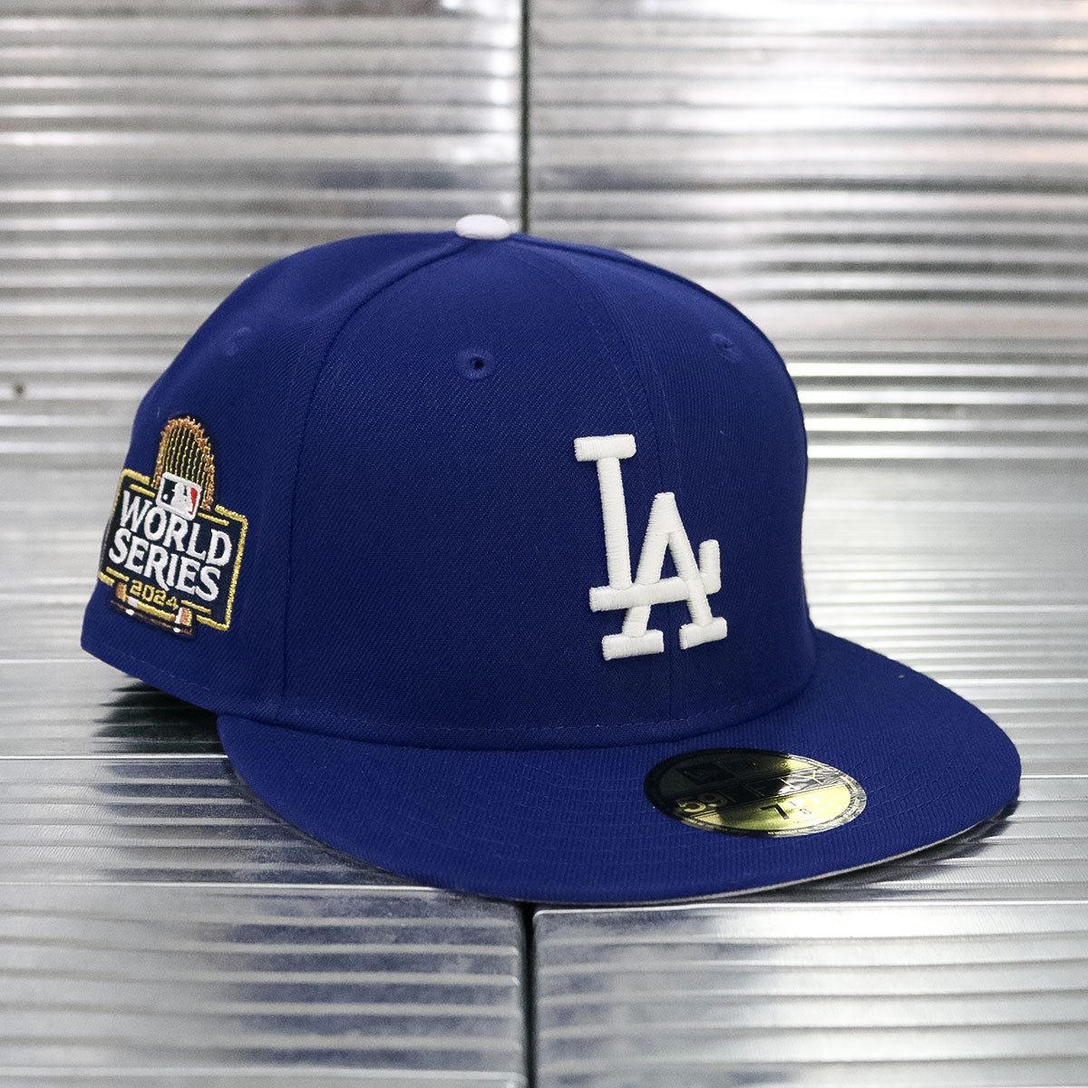 NEW ERA - Los Angeles Dodgers 2024 WS Champions 59Fifty Dark Royal Blue