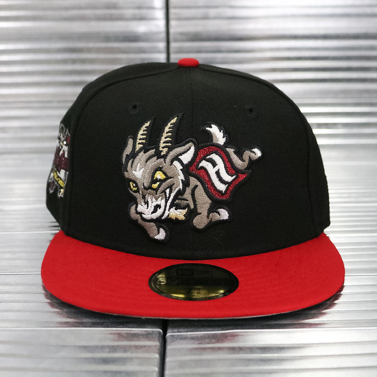 NEW ERA - HARTFORD YARD GOATS All Star Bash 59FIFTY Black/Scarlet Red