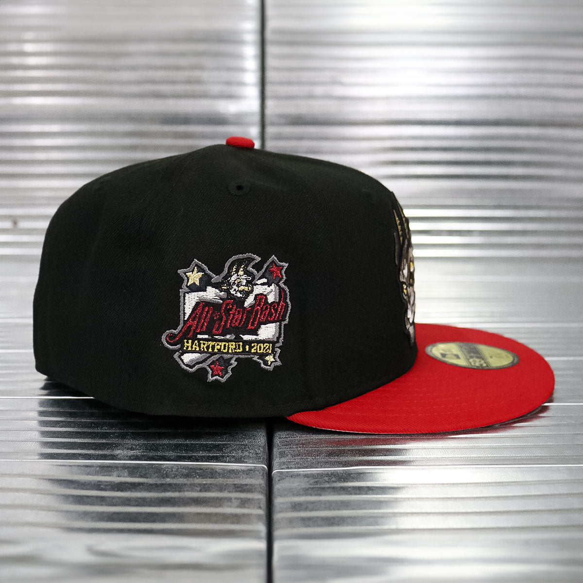 NEW ERA - HARTFORD YARD GOATS All Star Bash 59FIFTY Black/Scarlet Red