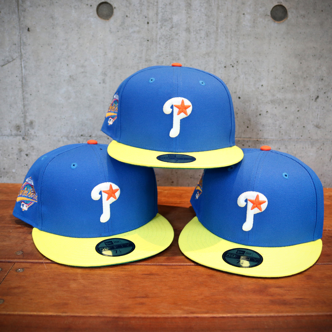 NEW ERA - Philadelphia Phillies 1993 World Series 59FIFTY BLUE/YELLOW