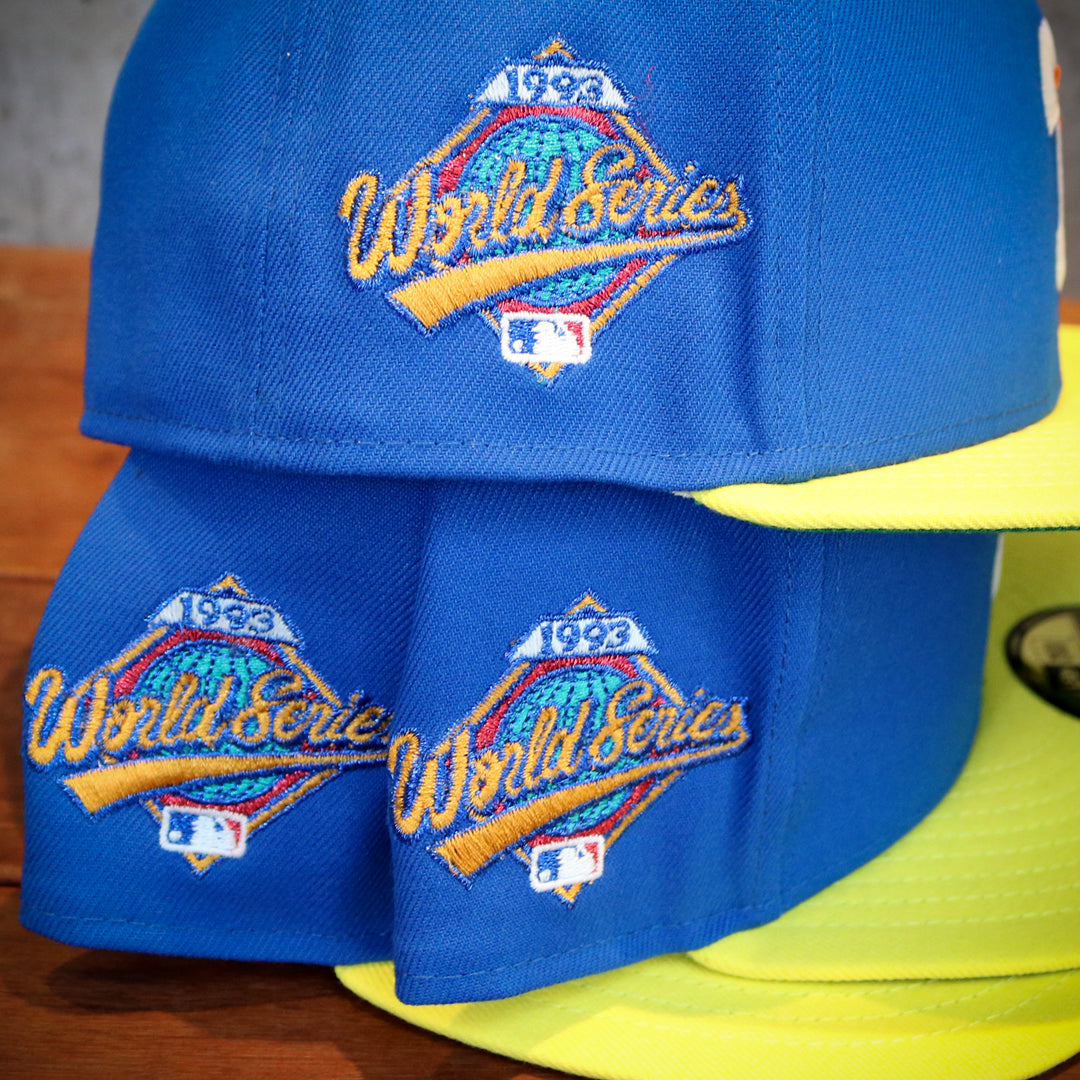 NEW ERA - Philadelphia Phillies 1993 World Series 59FIFTY BLUE/YELLOW