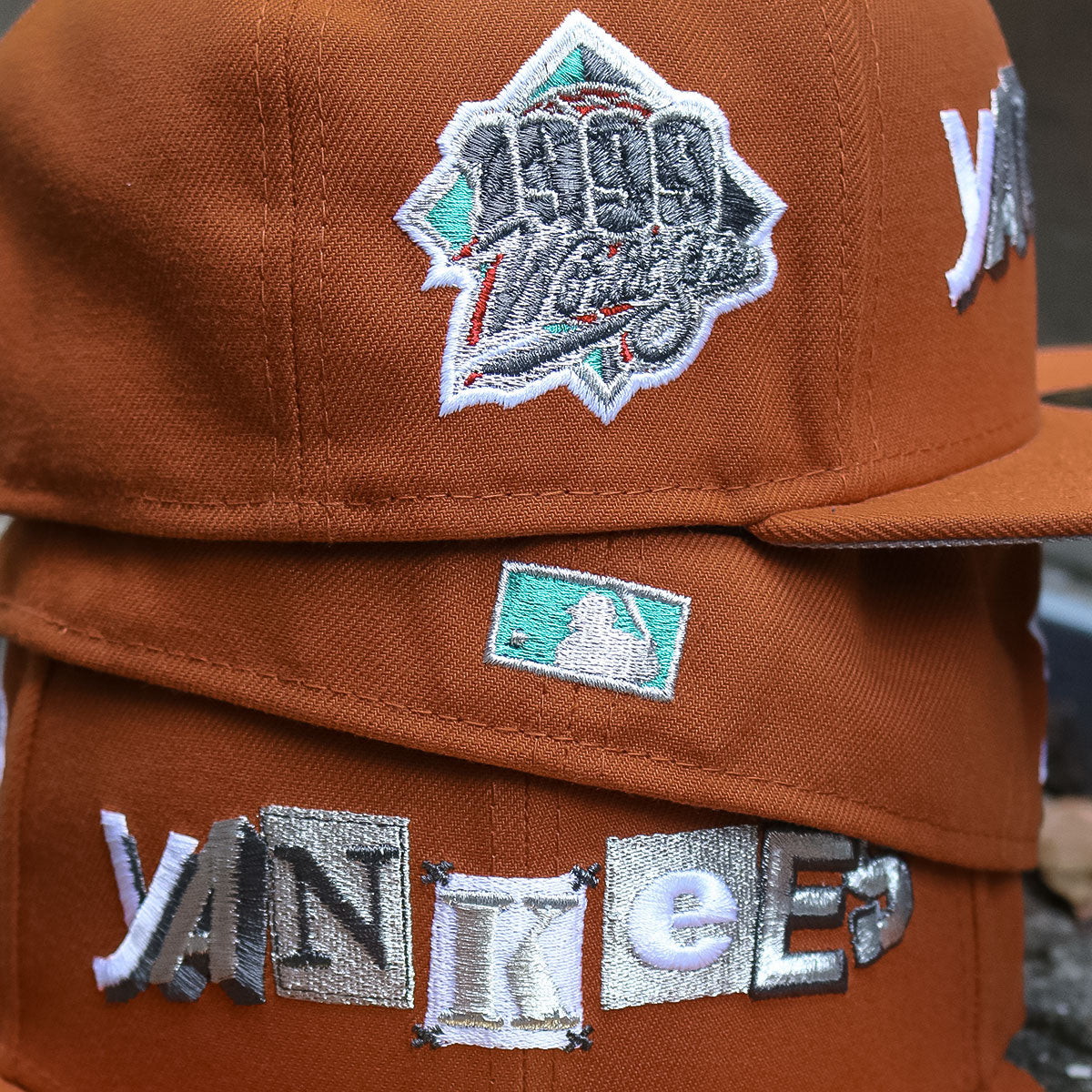 New Era - New York Yankees 1999 World Series 59FIFTY Rust Orange