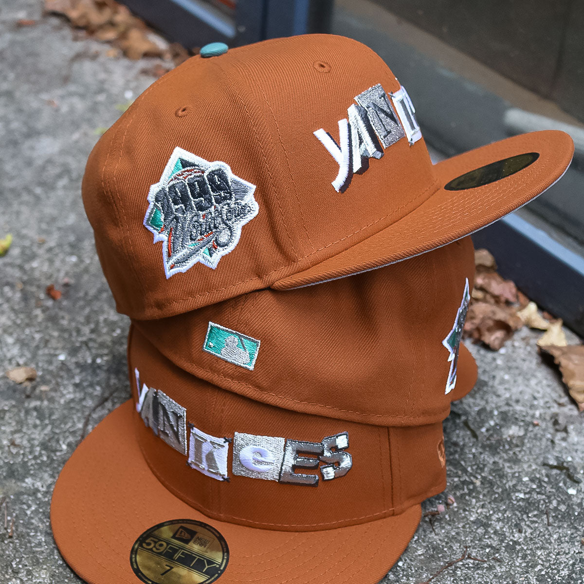 New Era - New York Yankees 1999 World Series 59FIFTY Rust Orange