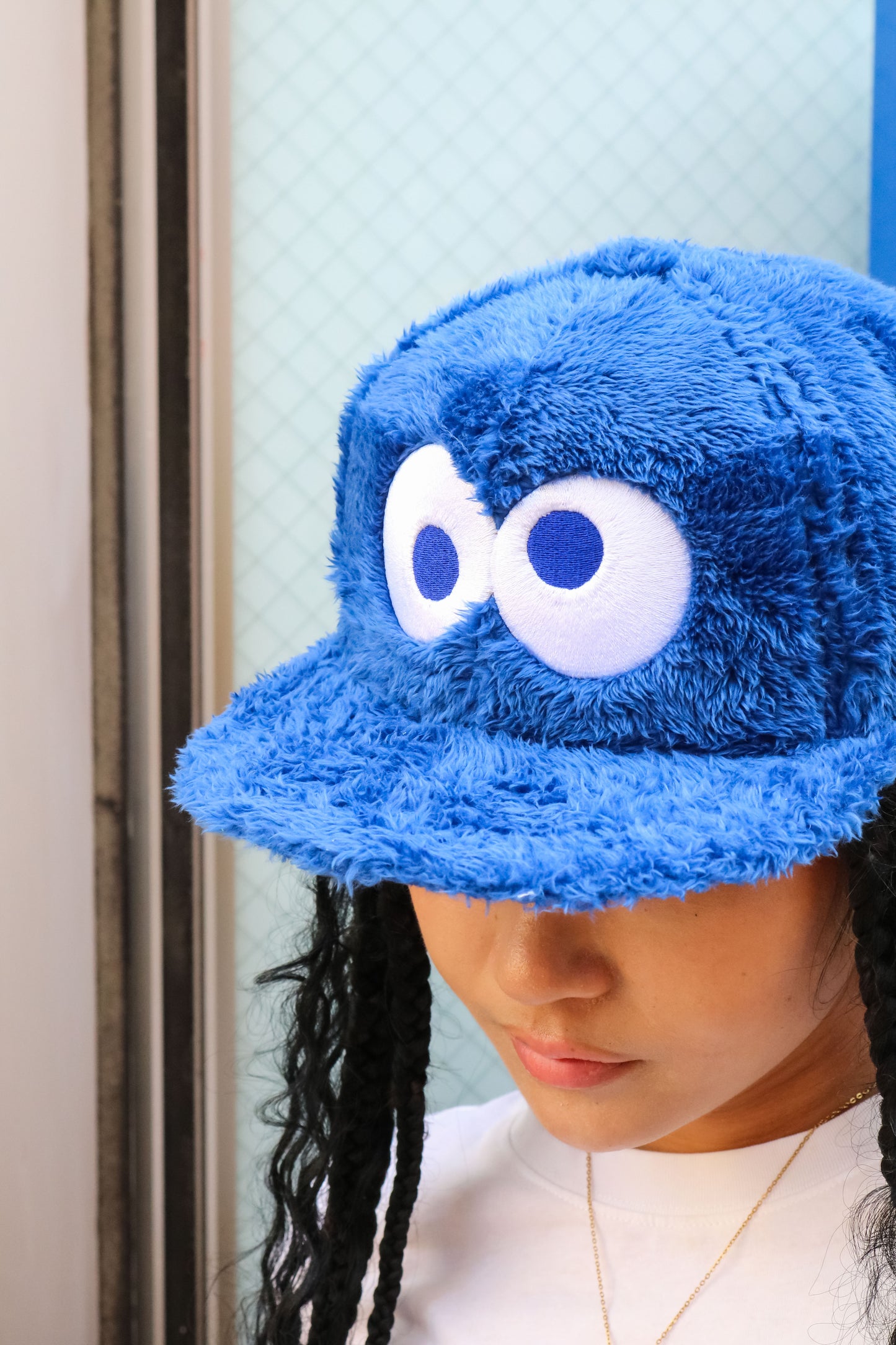 NEW ERA SESAME STREET - 9FIFTY FACE Cookie Monster BLUE 【14682563】
