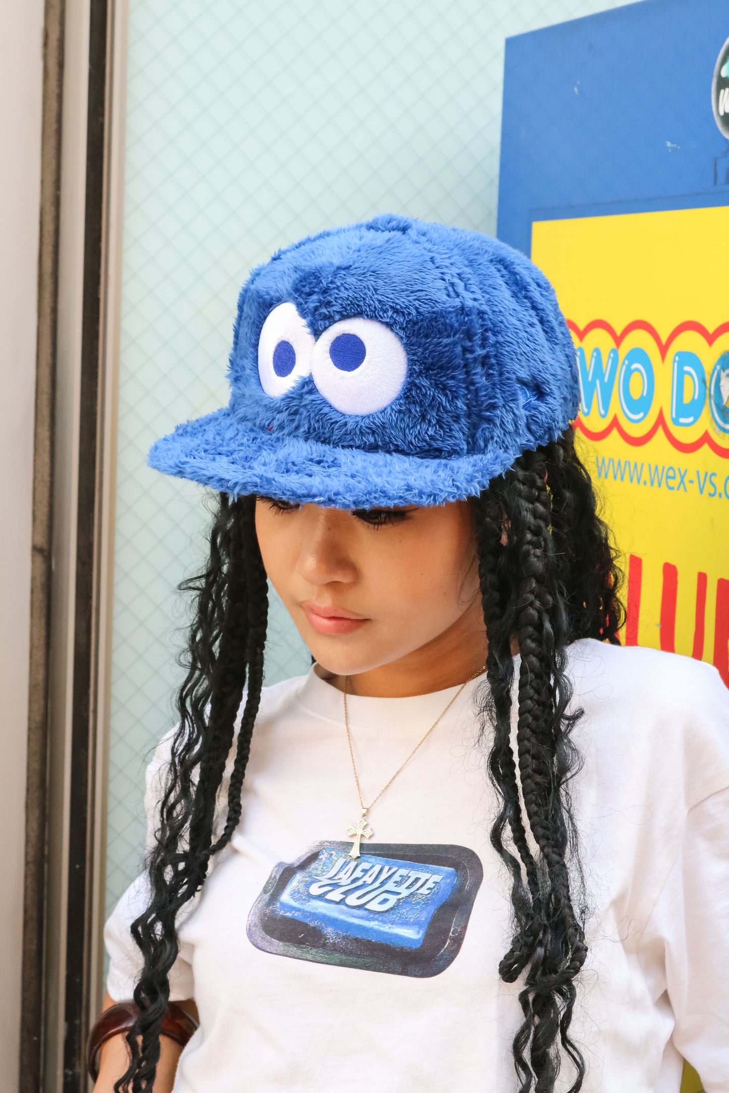 NEW ERA SESAME STREET - 9FIFTY FACE Cookie Monster BLUE 【14682563】