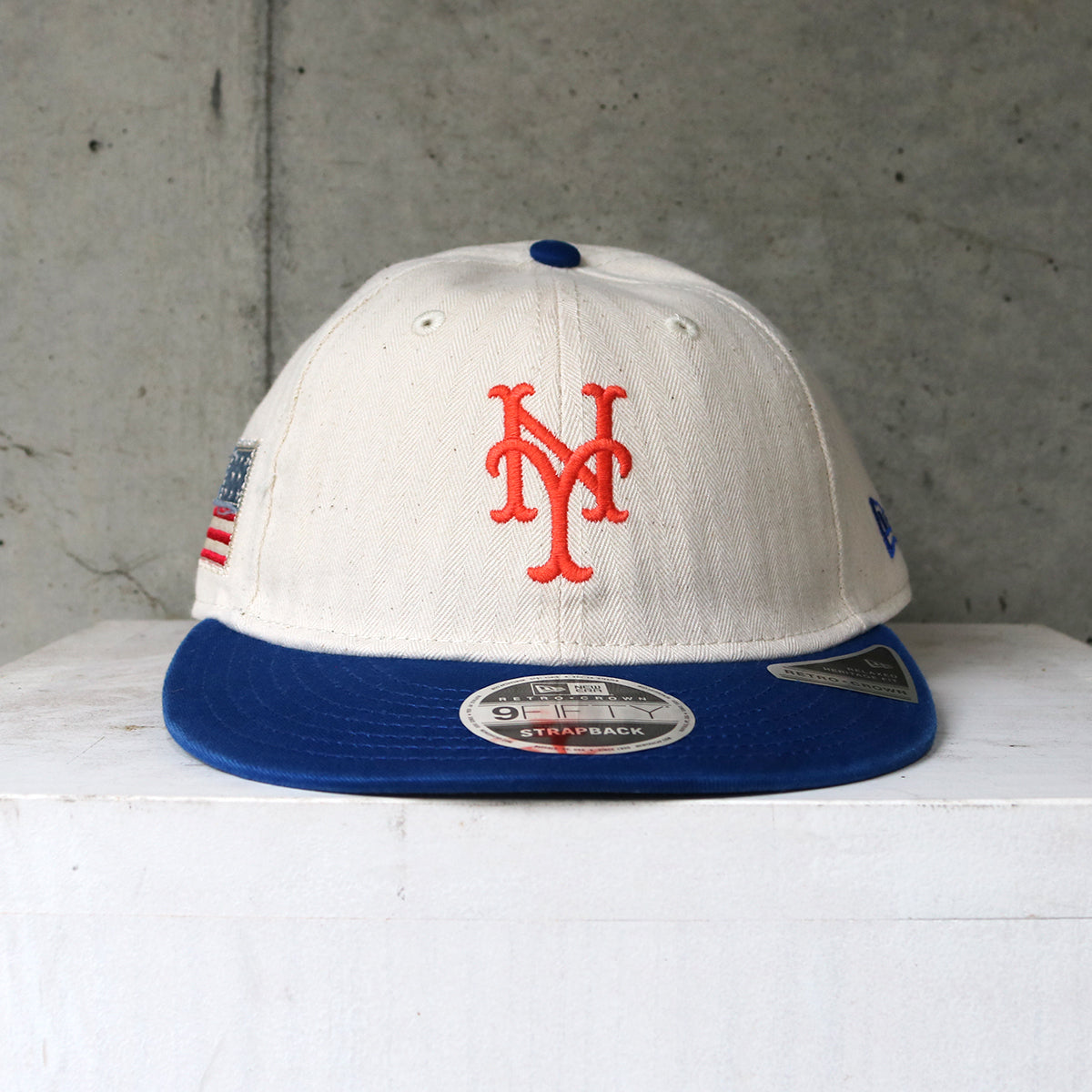 NEW ERA - New York Mets RC 9Fifty Americana Hrbon White/Blue【60772892】