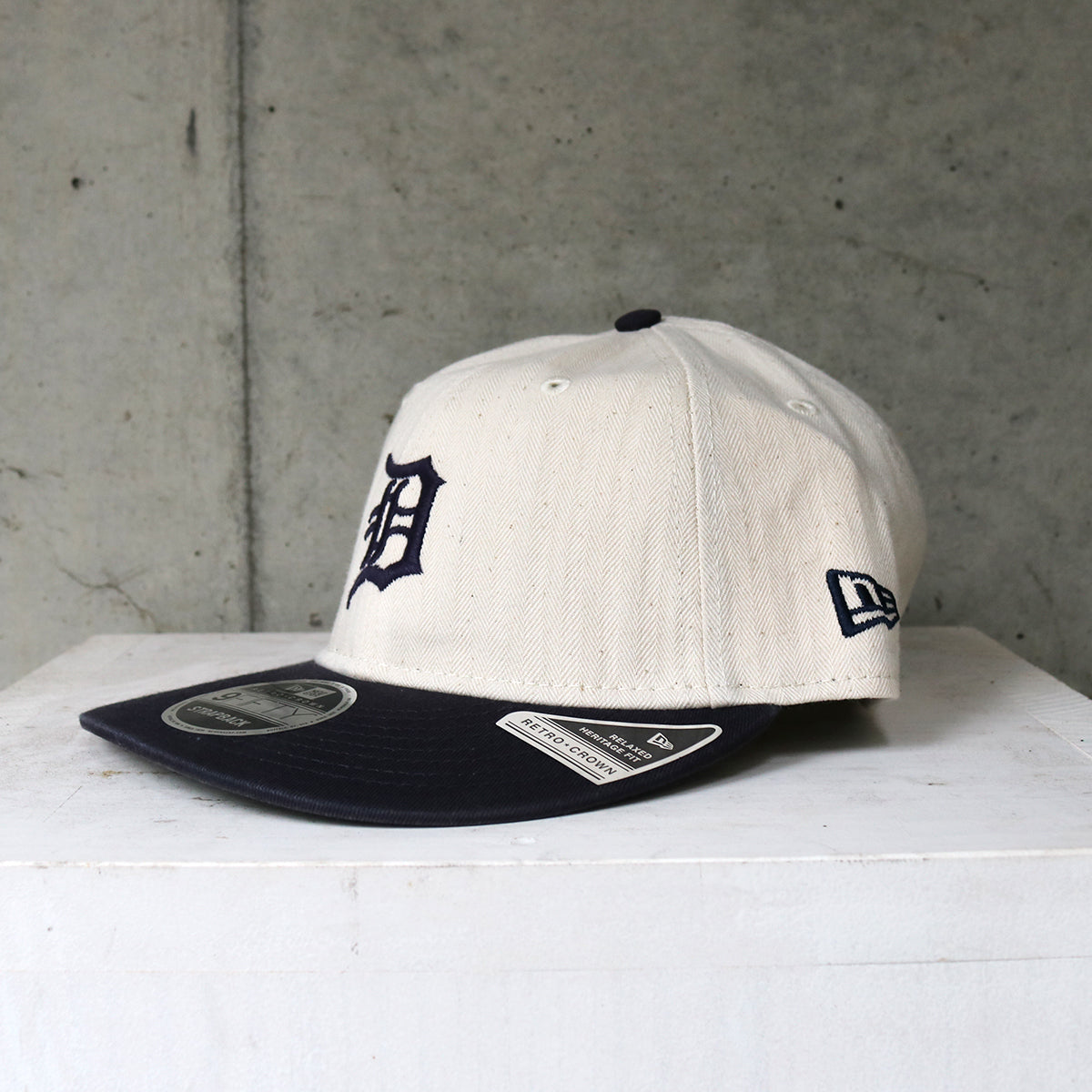 NEW ERA - Detroit Tigers RC 9Fifty Americana Hrbon White/Black【60772889】