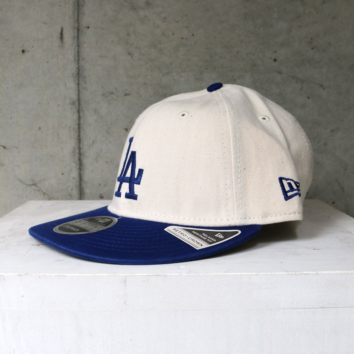 NEW ERA - Los Angeles Dodgers RC 9Fifty Three Looms Americana Hrbon White/Navy【60772891】