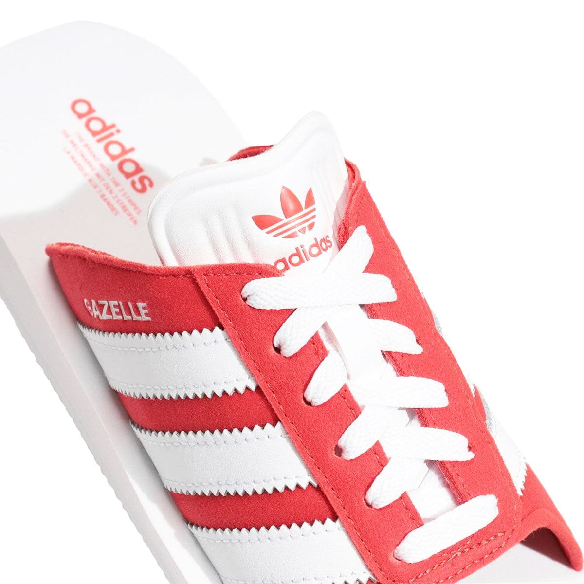 adidas GAZELLE BEACH WMNS RED/FTWWHT 【JQ7424】