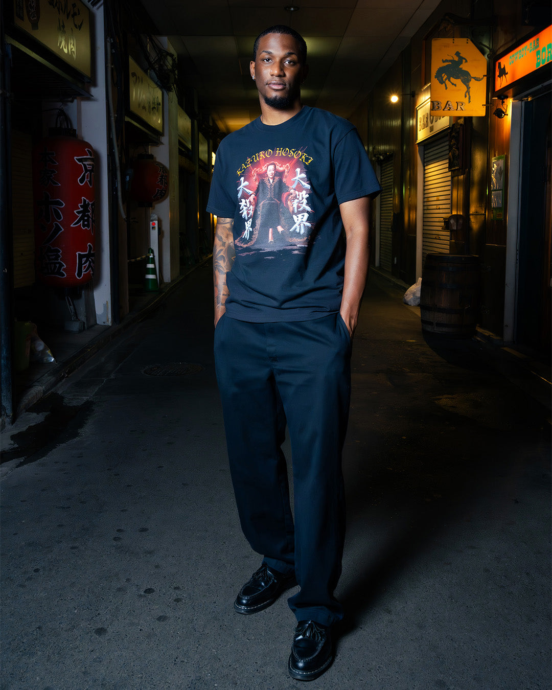 KAZUKO HOSOKI LEGENDARY RAP TEES TYPE2【KH002】
