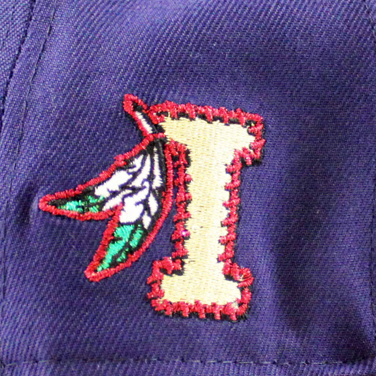 NEW ERA 金斯頓印地安人隊 - 59FIFTY INDIANS 貼片海軍猩紅色