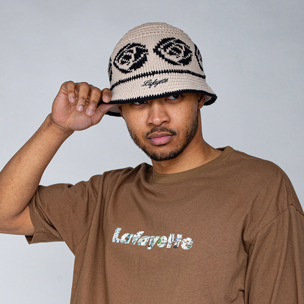 LFYT - LFYT ROSE KNIT BUCKET HAT【LS251405】