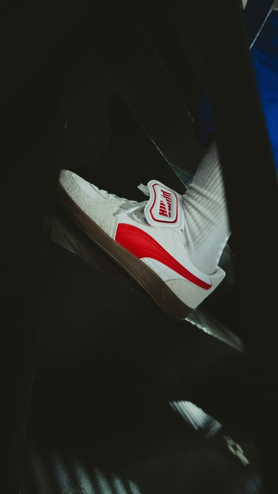 PUMA - PALERMO PREMIUM DR.SWAG 01PUMA WHITE/RED【403442-01】