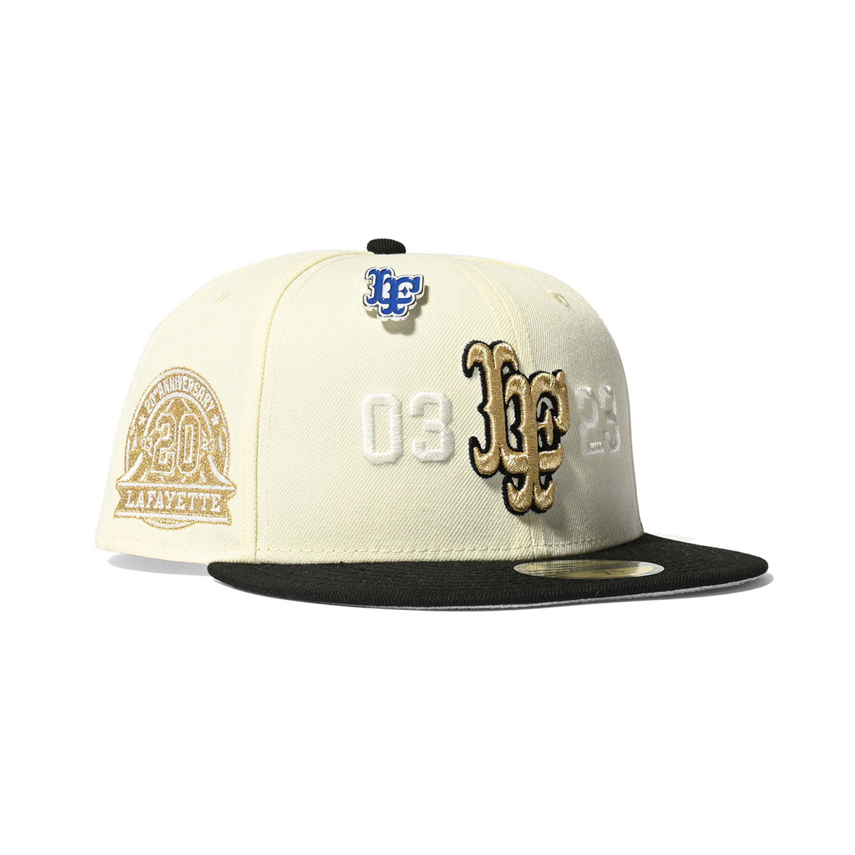 LFYT x NEW ERA LF LOGO 59FIFTY 20TH ANNIVERSARY LS231405 NATURAL×BLACK