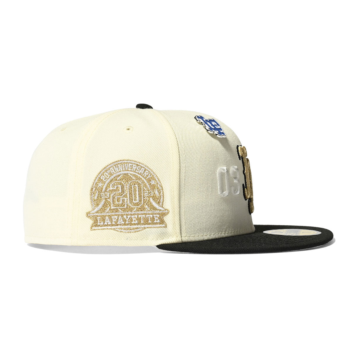 LFYT x NEW ERA LF LOGO 59FIFTY 20TH ANNIVERSARY LS231405 NATURAL×BLACK