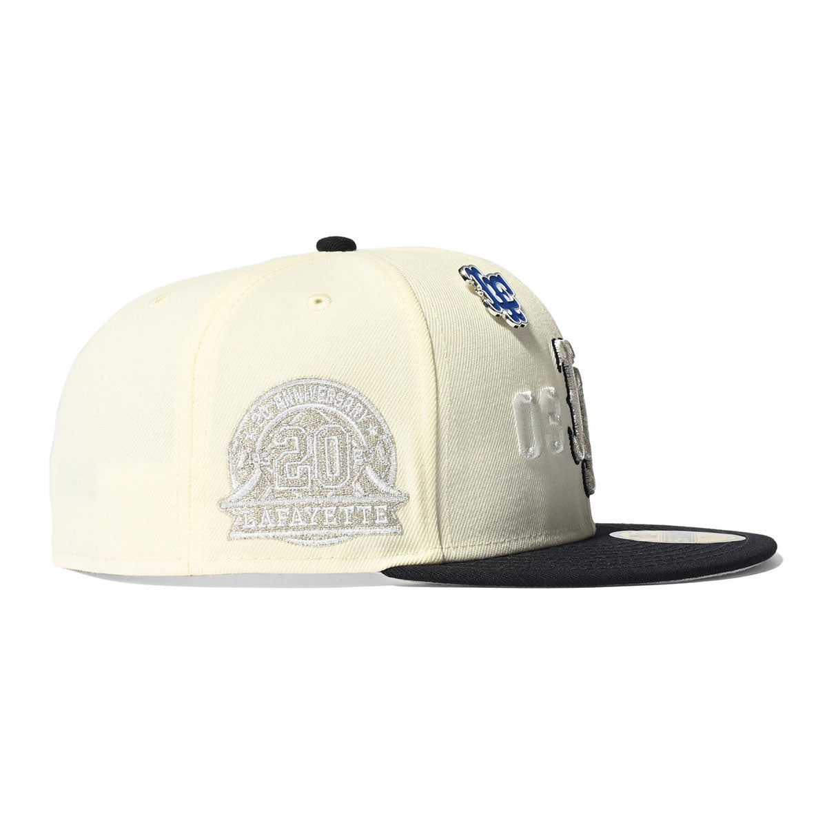 LFYT x NEW ERA LF LOGO 59FIFTY 20TH ANNIVERSARY LS231405 NATURAL×NAVY
