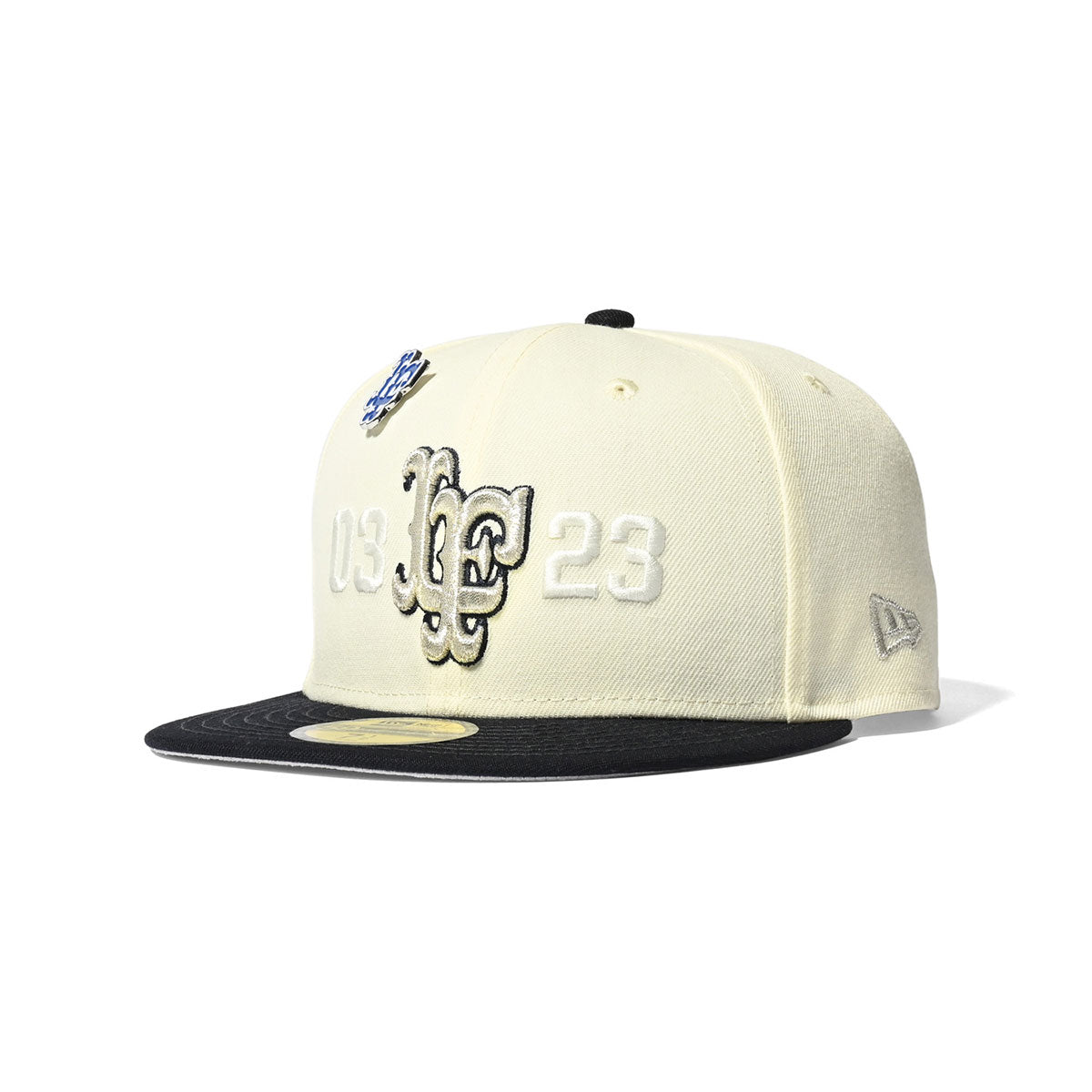 LFYT x NEW ERA LF LOGO 59FIFTY 20TH ANNIVERSARY LS231405 NATURAL×NAVY