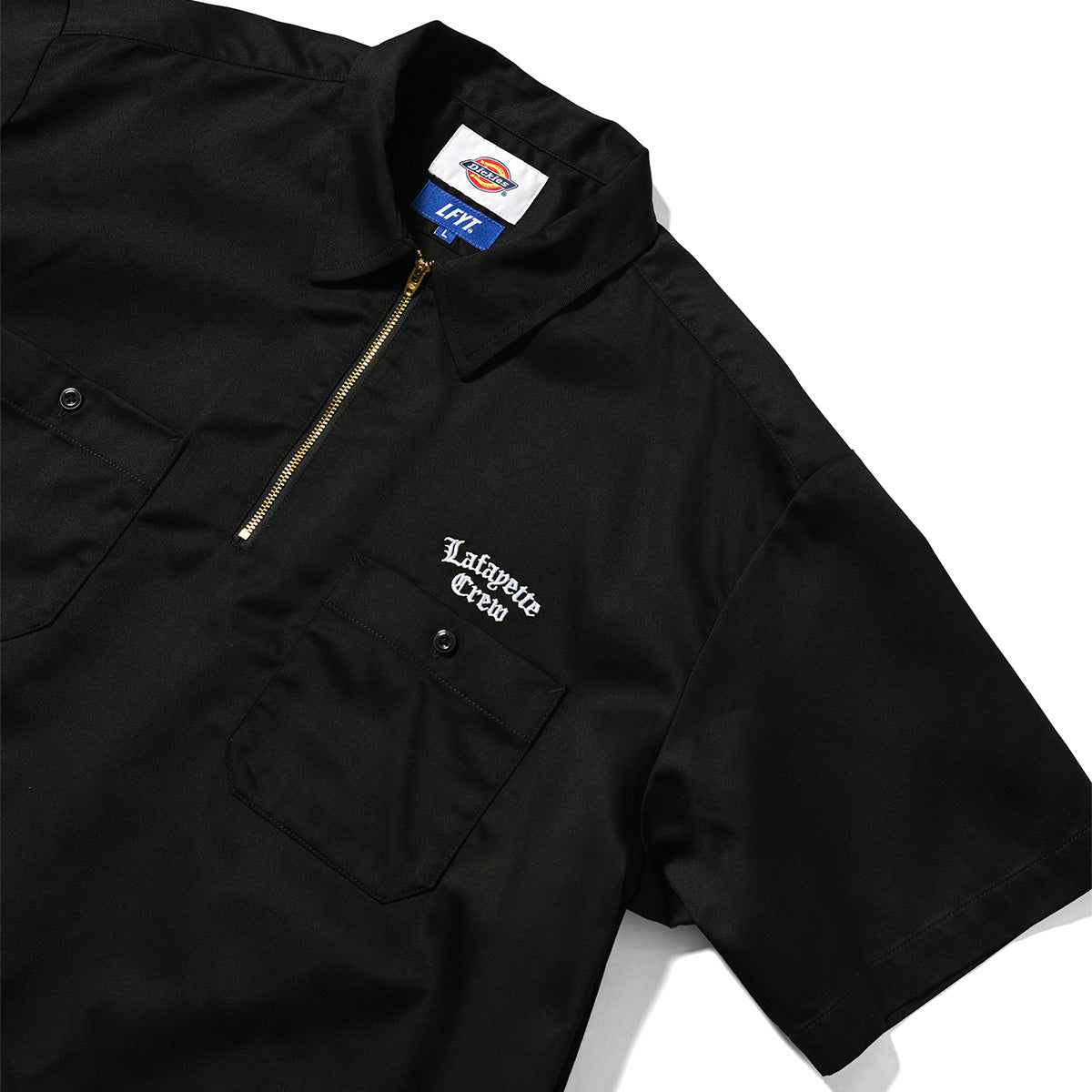 LFYT - DICKIES × LFYT HALF ZIP WORK SHIRT 【LS250203】