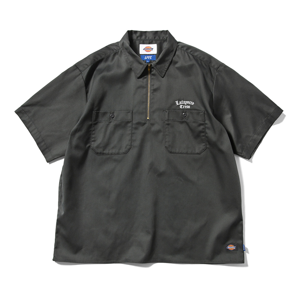 LFYT - DICKIES × LFYT HALF ZIP WORK SHIRT 【LS250203】