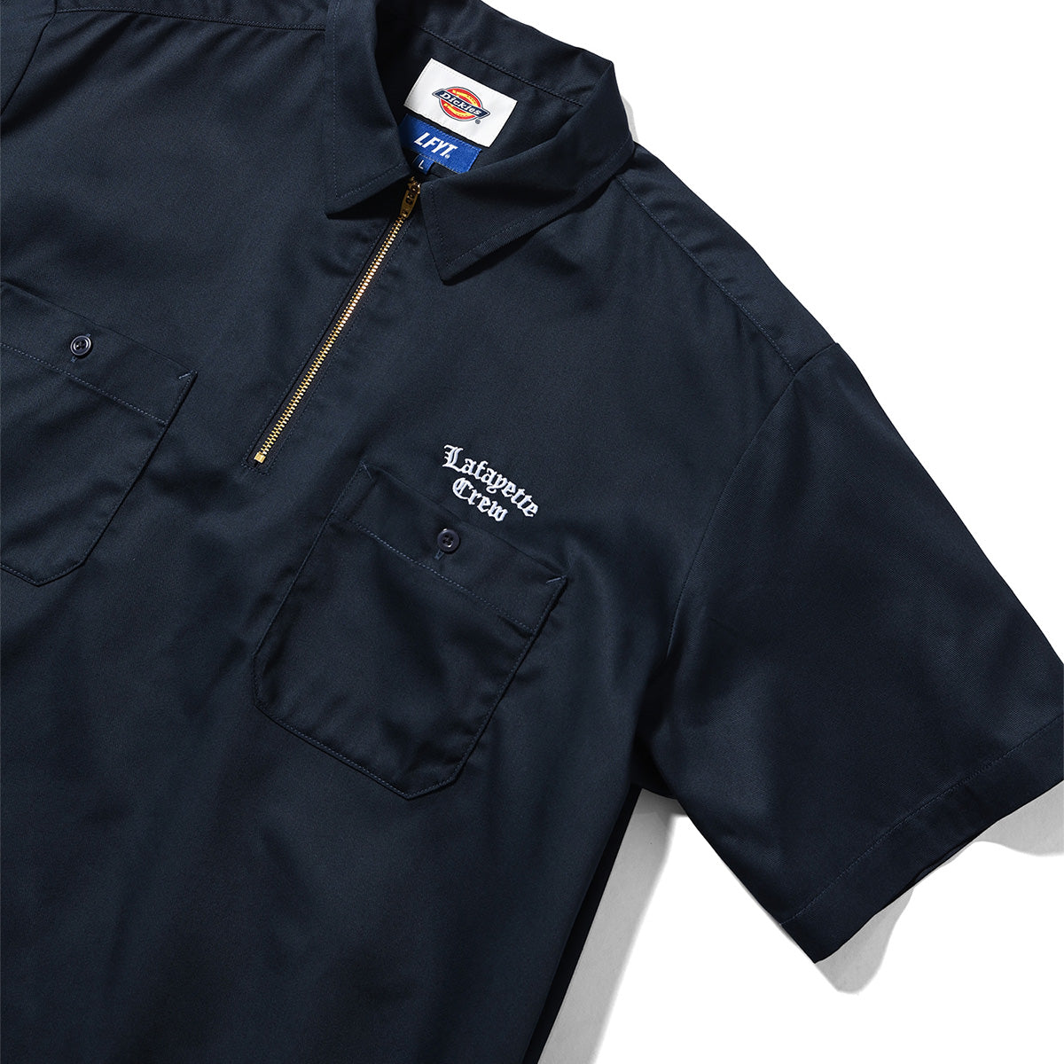 LFYT - DICKIES × LFYT HALF ZIP WORK SHIRT 【LS250203】