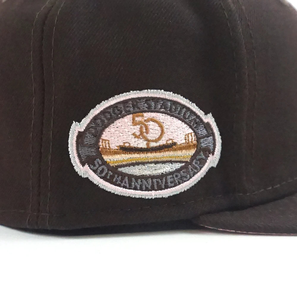 新時代洛杉磯道奇隊 - 50 週年道奇隊體育場 59FIFTY BURNTWOOD