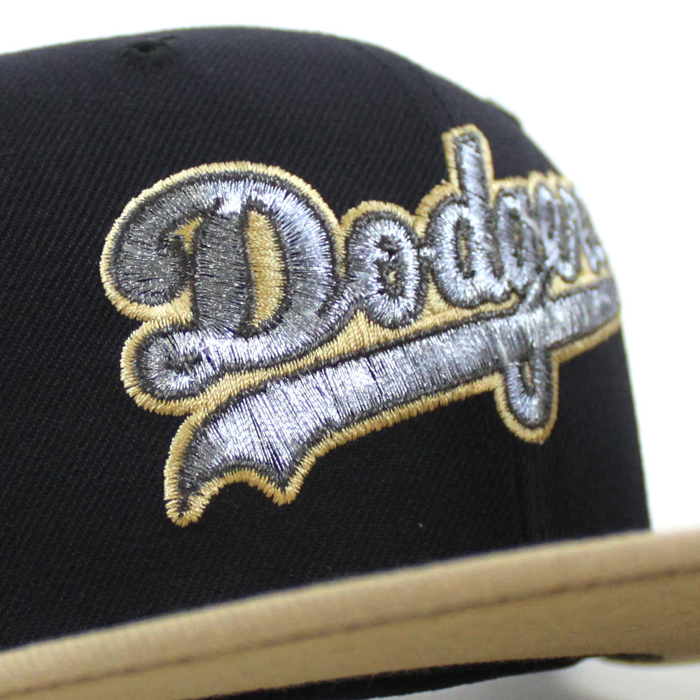 NEW ERA 洛杉磯道奇隊 - 50 週年紀念 59FIFTY 海軍駝色卡其色