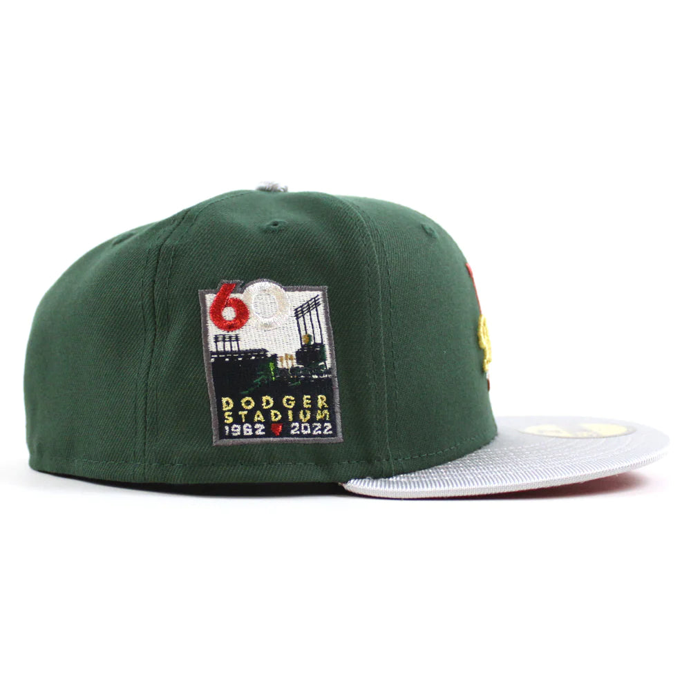 新時代洛杉磯道奇隊 - 60 週年紀念 59FIFTY 香菜綠銀