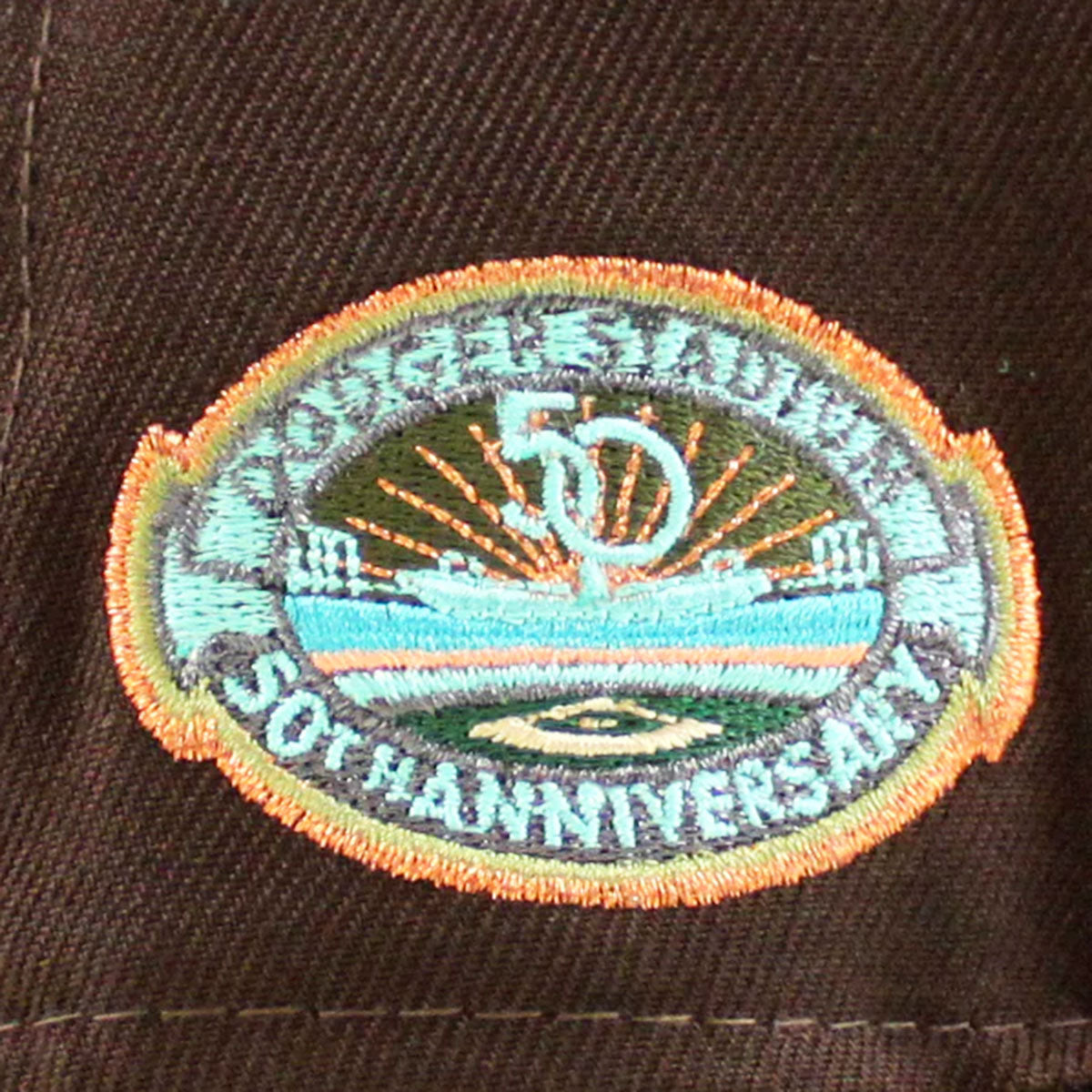 新時代洛杉磯道奇隊 - 59FIFTY 50TH ANV 殭屍包燒木