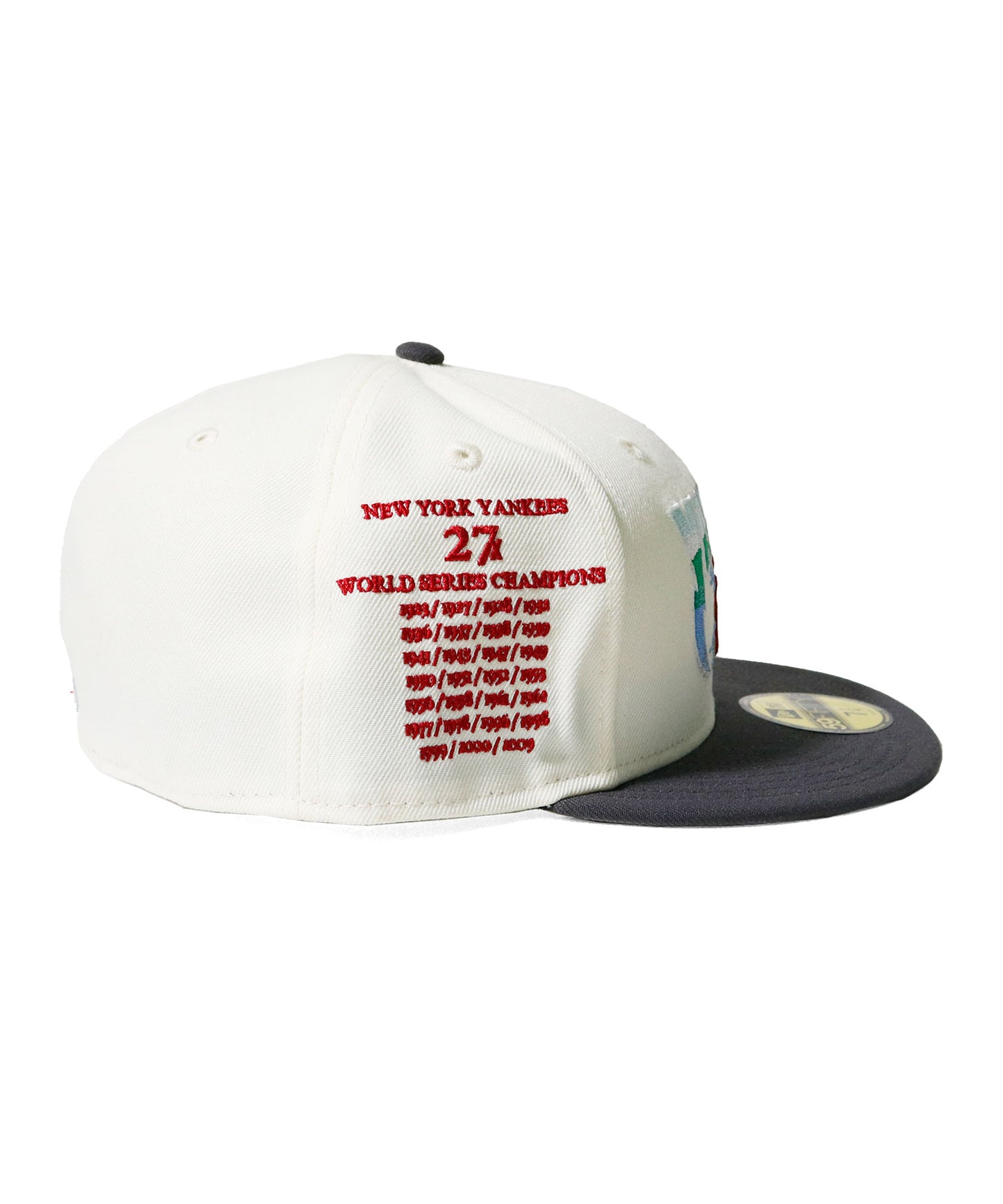NEW ERA - New York Yankees CO 59Fifty 27x World Series Chrome/Gray