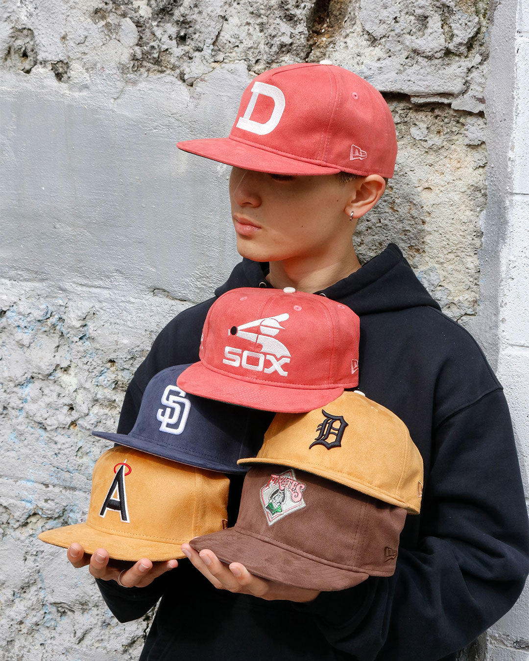 NEW ERA - Detroit Tigers CO 19TWENTY SUEDE PINK【14882010】