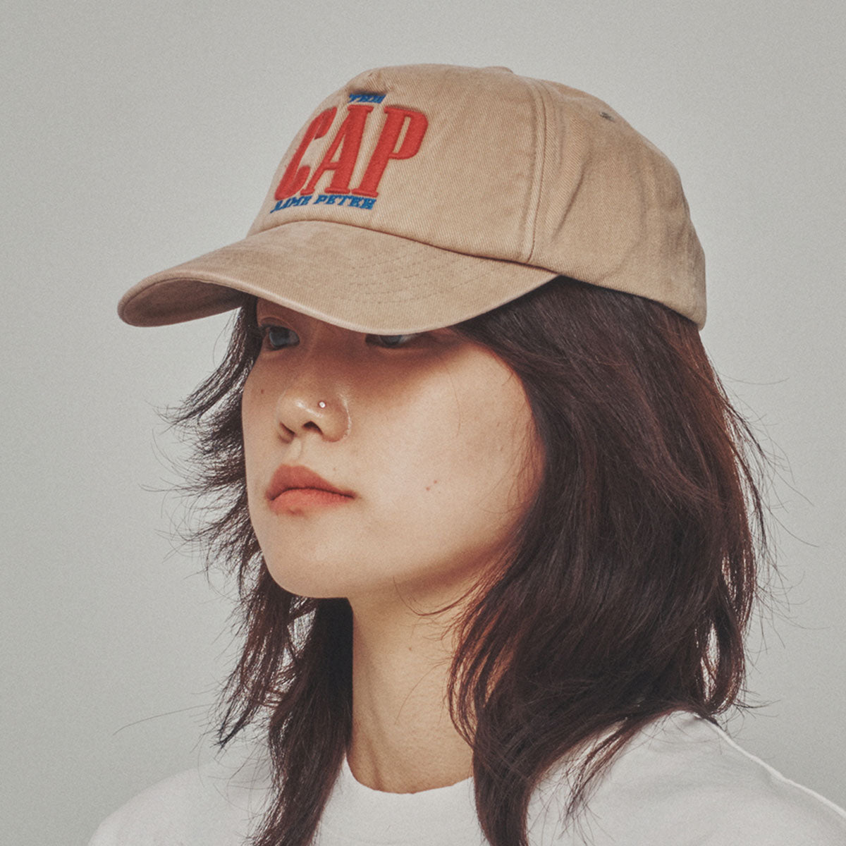 MY NAME IS PETER - 5 PANEL THIS 'CAP' BEIGE