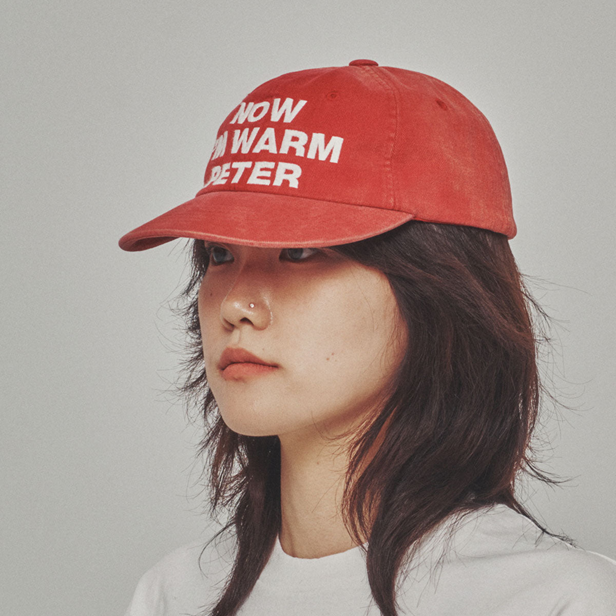 MY NAME IS PETER - 6 PANEL NOW I'M WARM PETER CAP RED