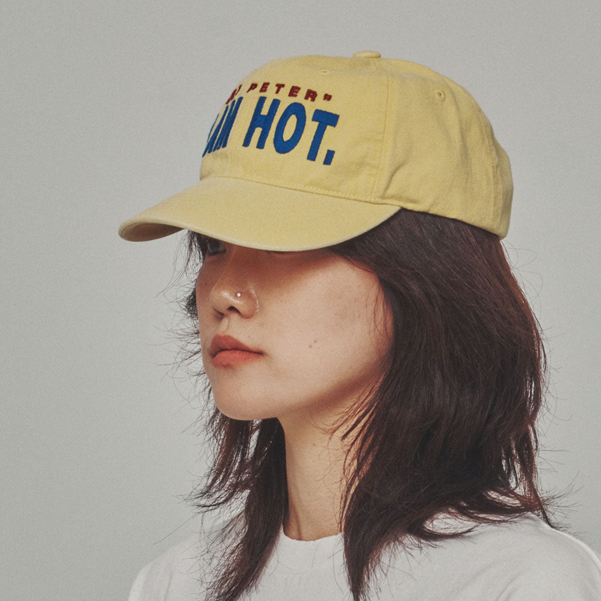 MY NAME IS PETER - 6 PANEL I AM HOT CAP YELLOW