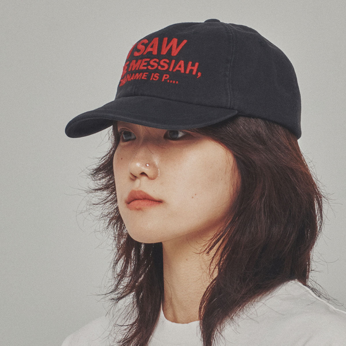MY NAME IS PETER - 6 PANEL MESSIAH CAP BLACK