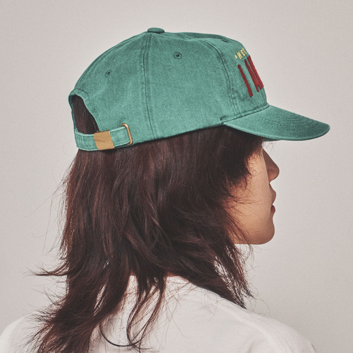 MY NAME IS PETER - 6 PANEL I AM HOT CAP GREEN