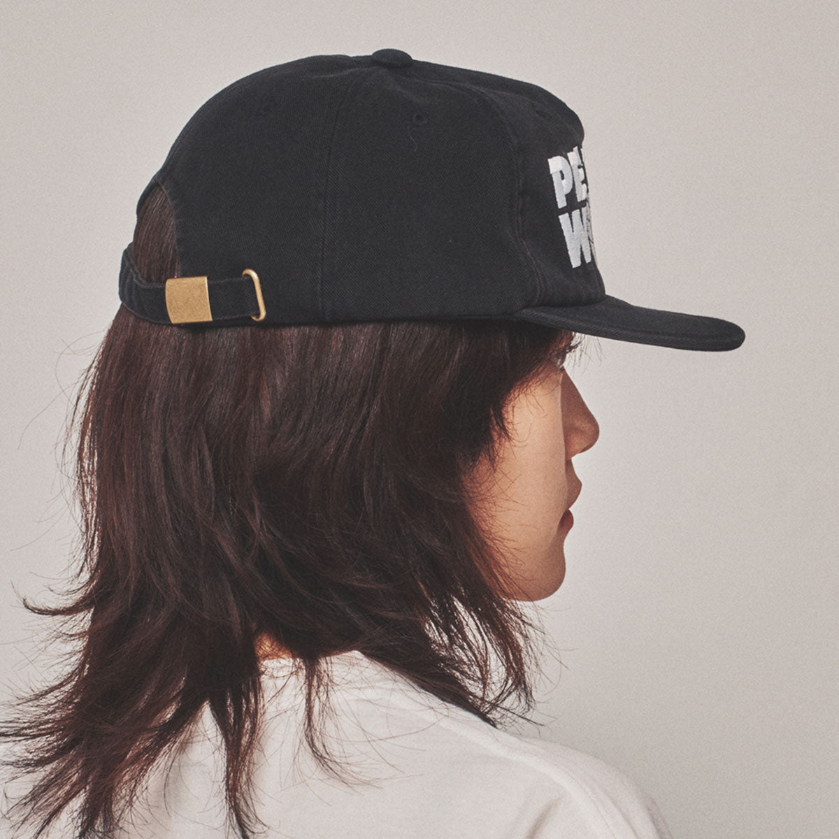 MY NAME IS PETER - 5-PANEL PETER'S WORLD CAP BLACK
