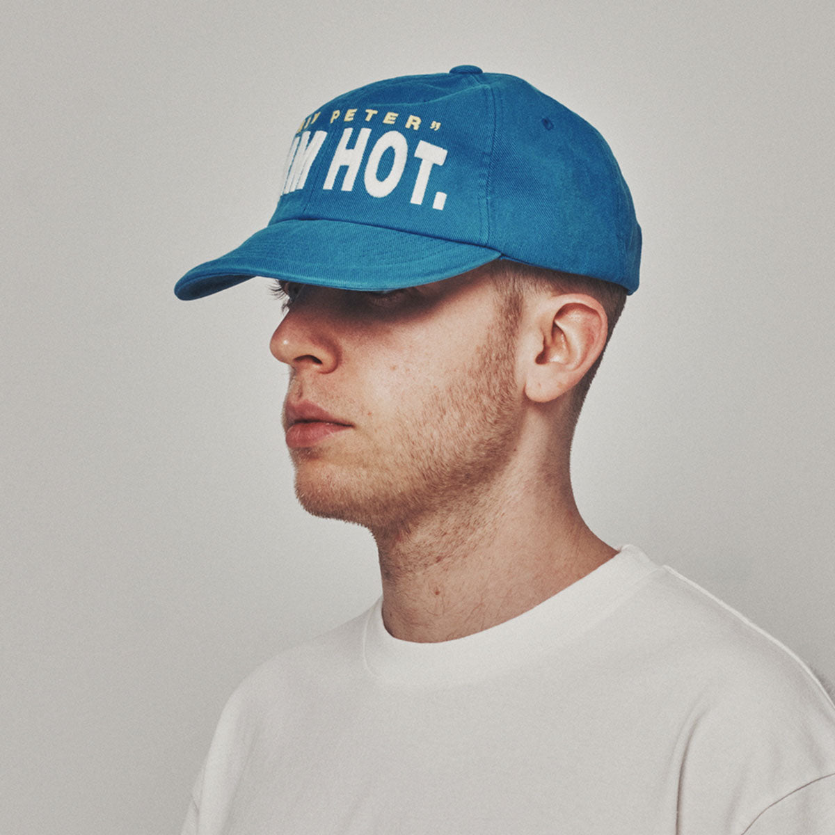 MY NAME IS PETER - 6 PANEL I AM HOT CAP BLUE