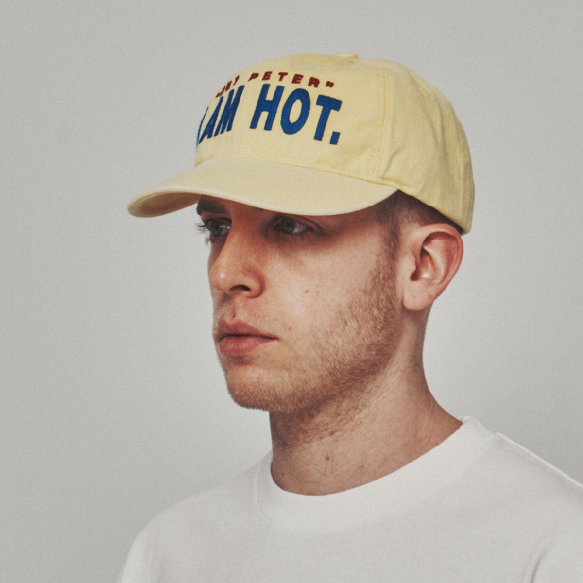 MY NAME IS PETER - 6 PANEL I AM HOT CAP YELLOW