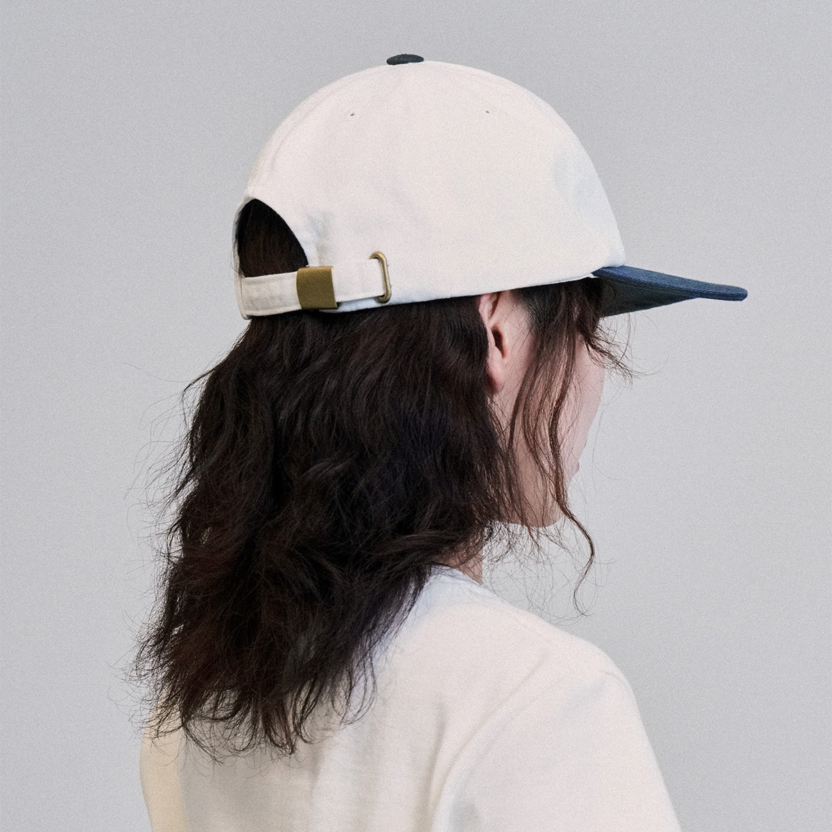 MY NAME IS PETER - 5-PANEL PAPPLE CAP WHITE & NAVY