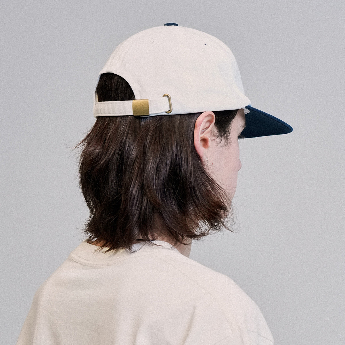 MY NAME IS PETER - 5-PANEL PAPPLE CAP WHITE & NAVY
