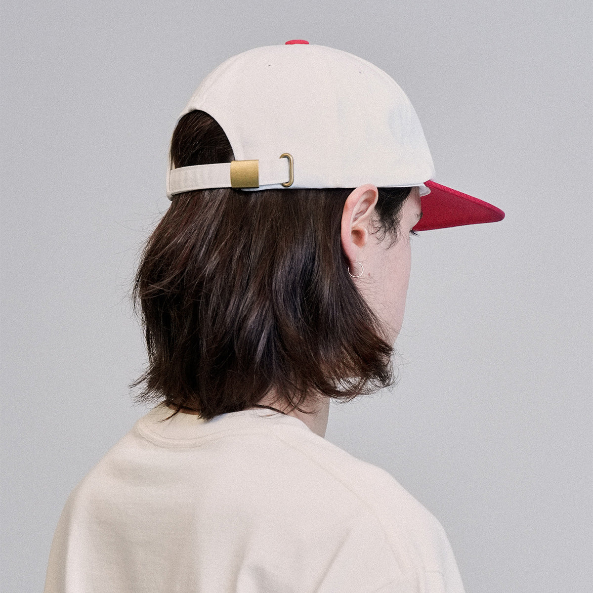 MY NAME IS PETER - 5-PANEL PAPPLE CAP WHITE & RED