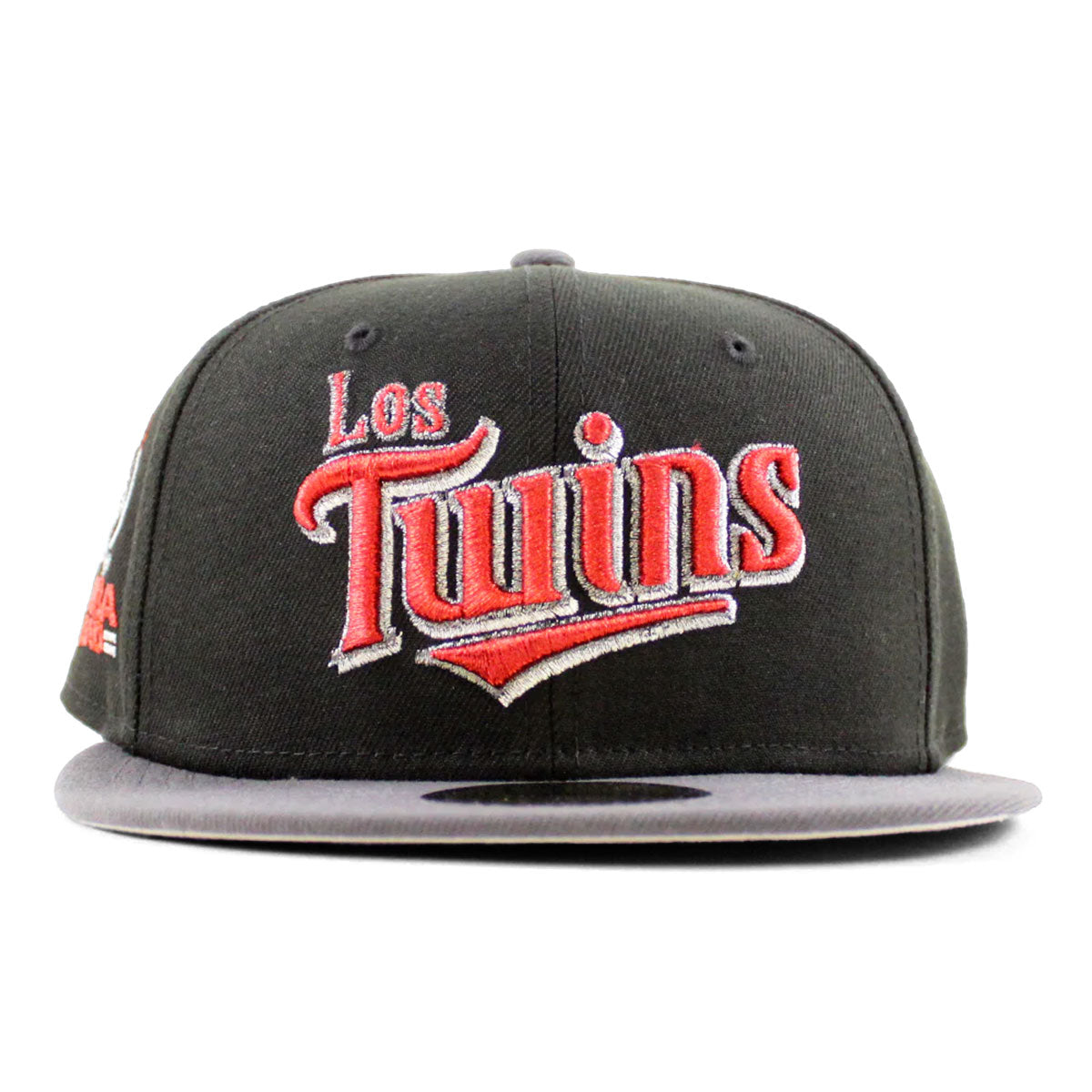 NEW ERA 明尼蘇達雙城 - 59FIFTY BOMBS SQUAD 黑色 深灰色