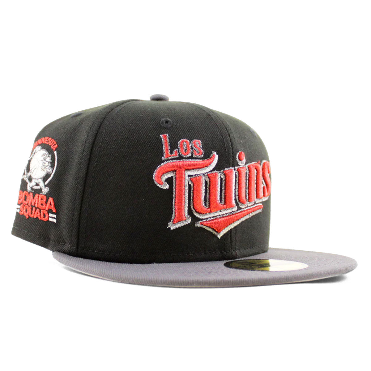 NEW ERA 明尼蘇達雙城 - 59FIFTY BOMBS SQUAD 黑色 深灰色