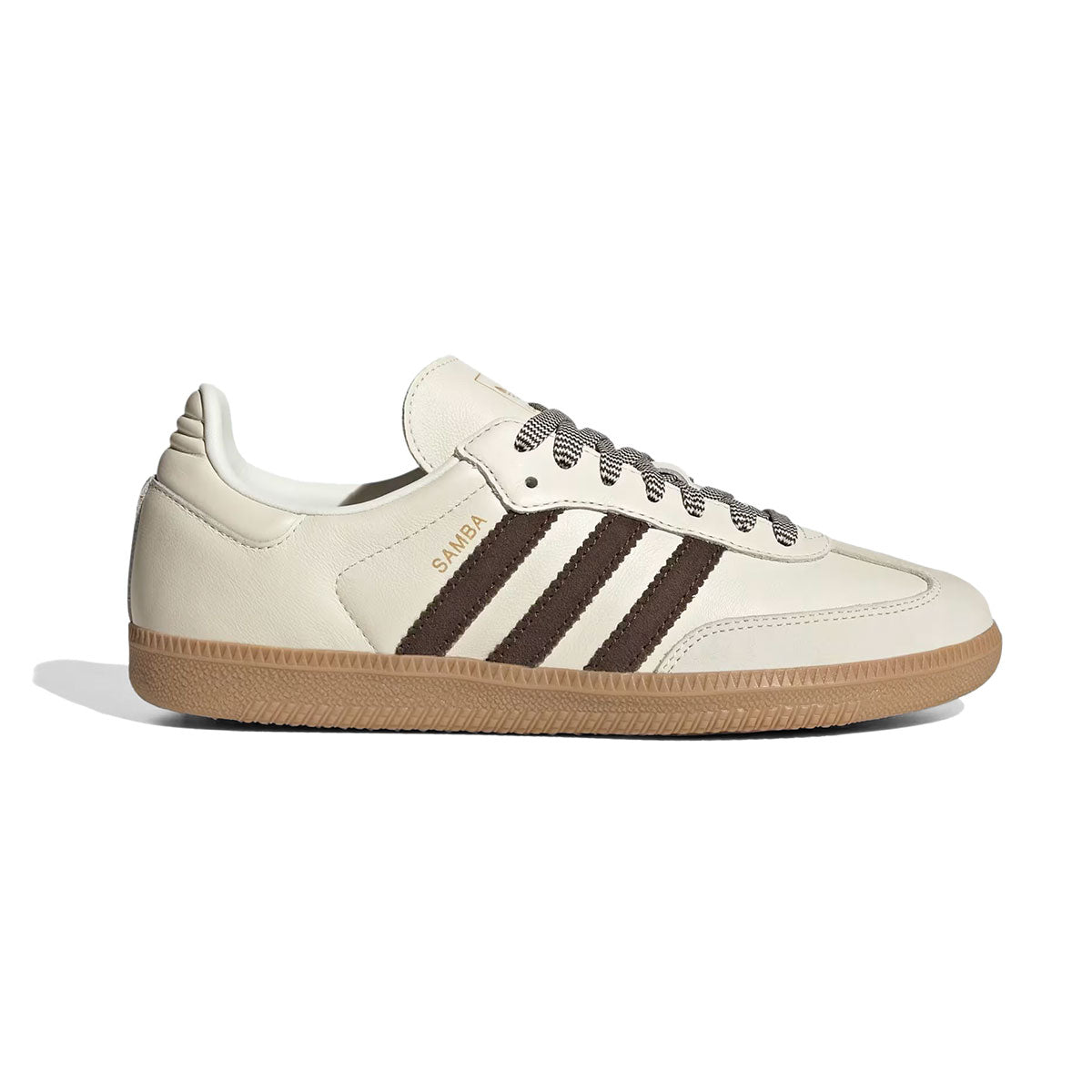 adidas - SAMBA OG WMNS Off White/Dark Brown/Gum 【JS3181】