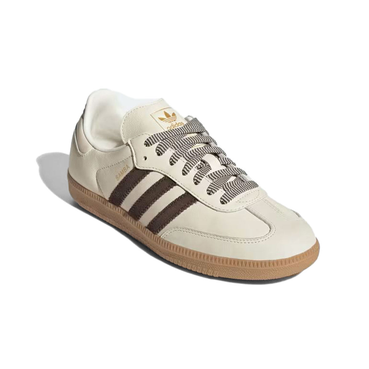 adidas - SAMBA OG WMNS Off White/Dark Brown/Gum 【JS3181】