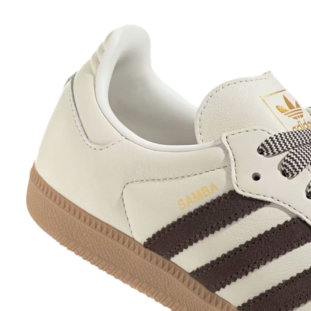 adidas - SAMBA OG WMNS Off White/Dark Brown/Gum 【JS3181】
