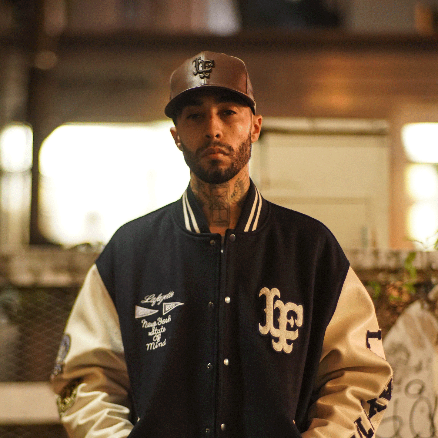 LFYT × NEW ERA - LF LOGO 59FIFTY 20TH ANNIV. LEATHER【LA231413】