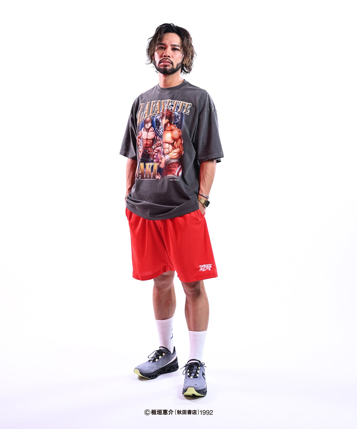 LFYT × GRAPPLER BAKI エルエフワイティー × グラップラー刃牙 HANMA BAKI TEE 半袖Tシャツ LE230154
