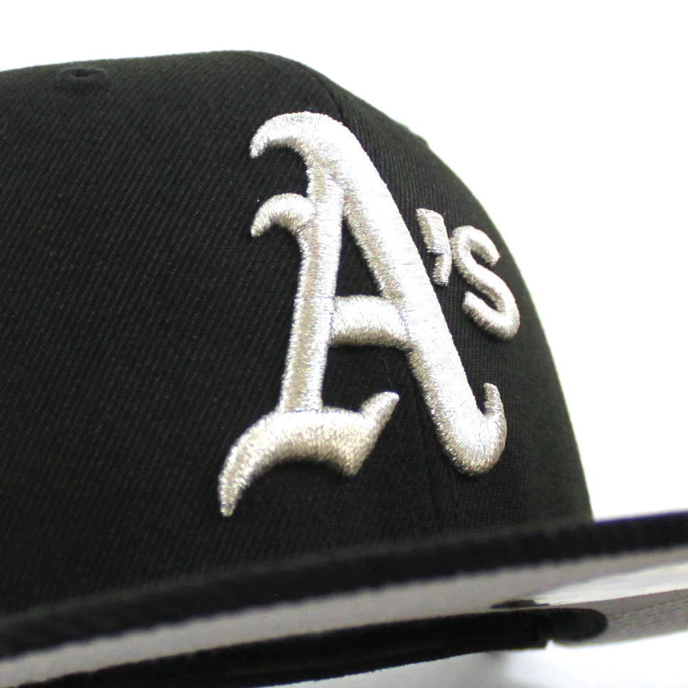 NEW ERA Oakland Athletics - 50TH ANNIVERSARY 59FIFTY BLACK CORDUROY