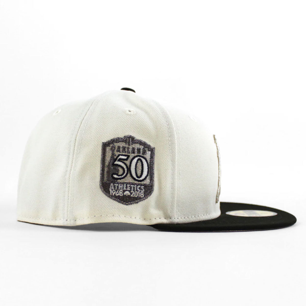 NEW ERA Oakland Athletics - 59FIFTY 50TH ANV CHROME/BLACK